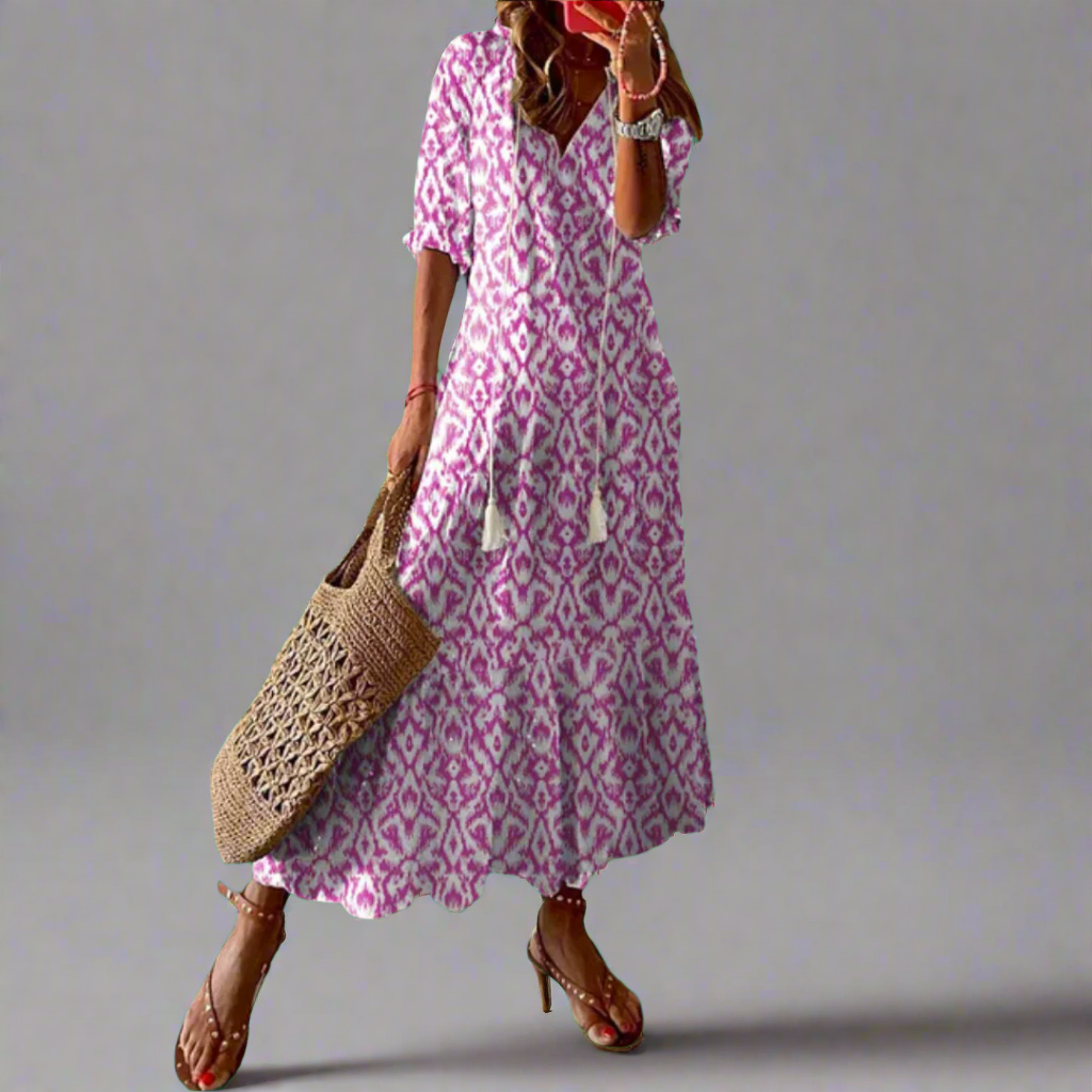 Cyratrud | Elegant Airy Maxi Dress with a Contemporary Touch